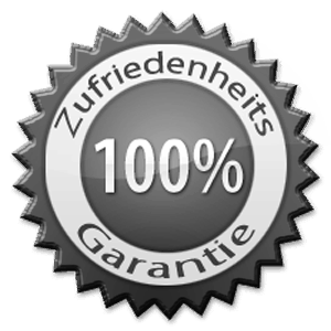 Ihre 100% Zufriedenheitsgarantie