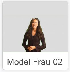 Video-Avatar Frau